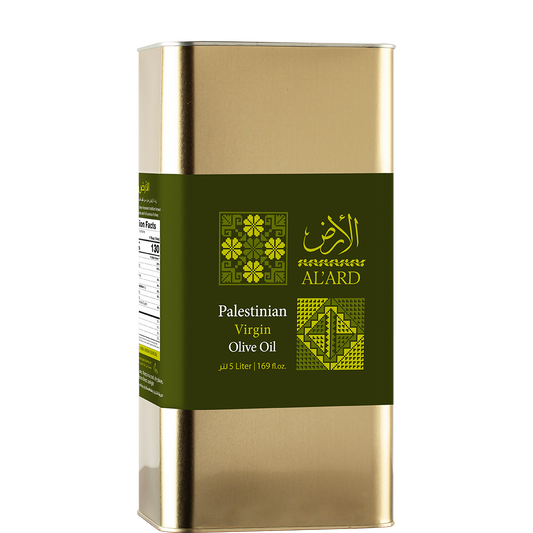 Palestinian virgin olive oil 5 liters