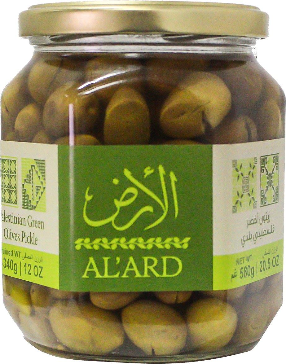 340g Palestinian pickled green olives