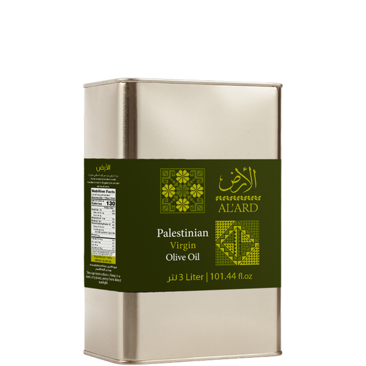 Palestinian virgin olive oil 3 liters