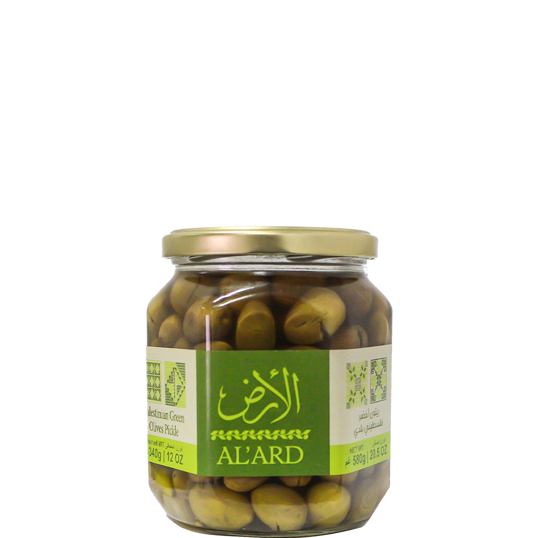 340g Palestinian pickled green olives